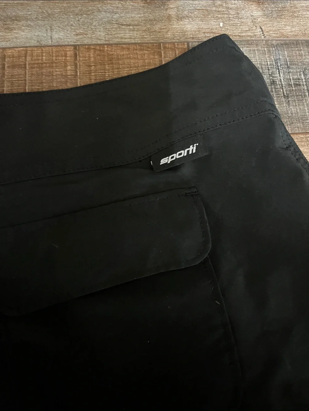 Men's Black Swim Board Shorts with Drawstring Waist